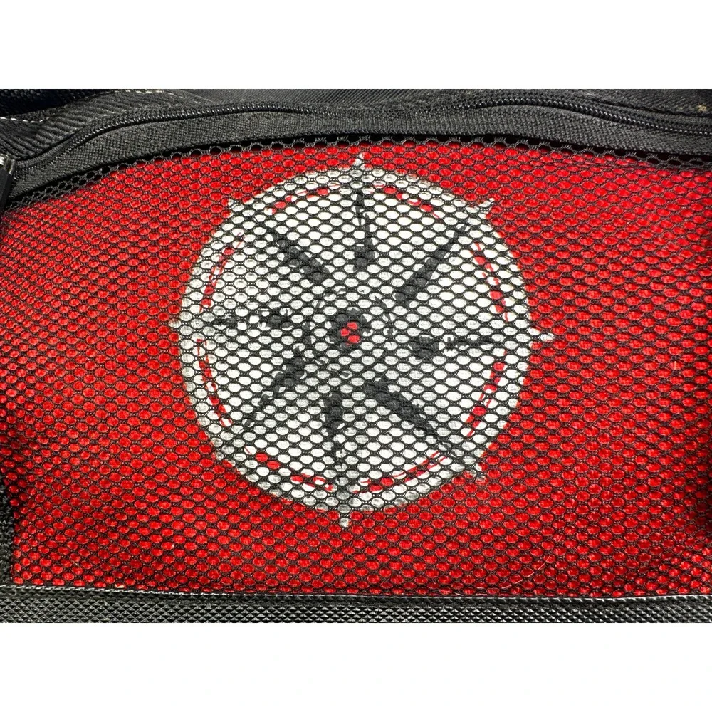 VTG 1997 Marlboro Unlimited Gear Duffle Bag Red Black Compass Logo Travel Gym